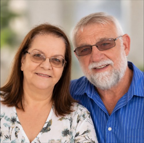 Jurie and Sylvia, founders of Hi-Tack Labels